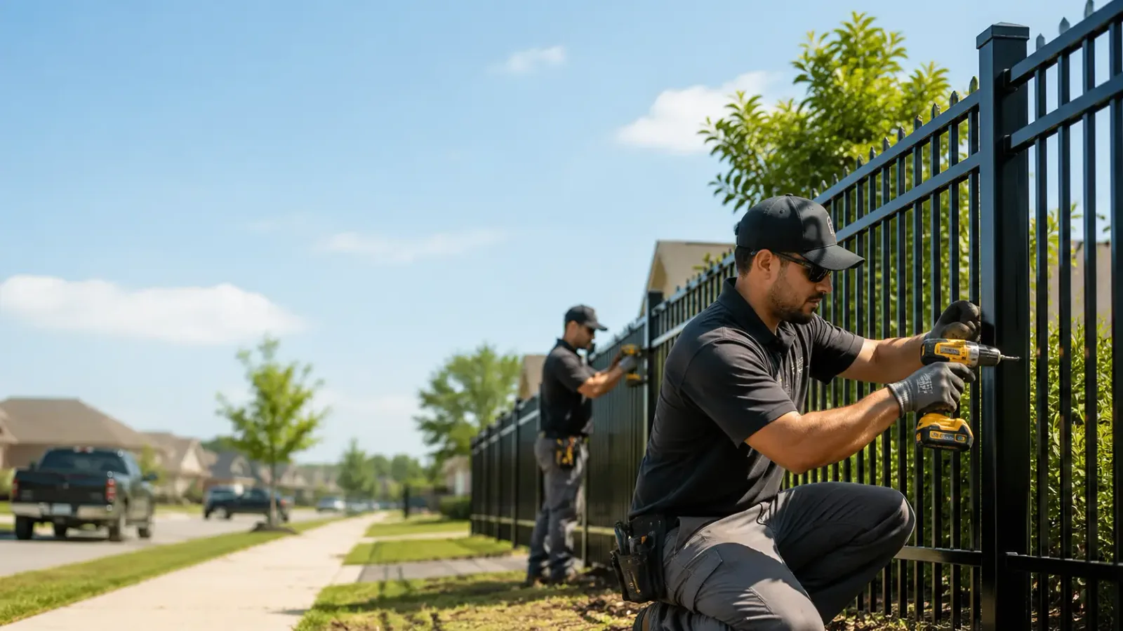 Metal Fence Installation in Alexandria, AL